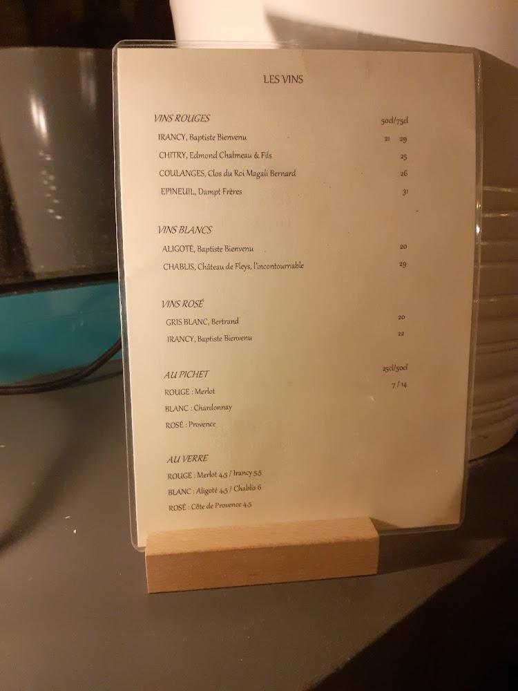 La Mée Coinchotte - Menu Image 1